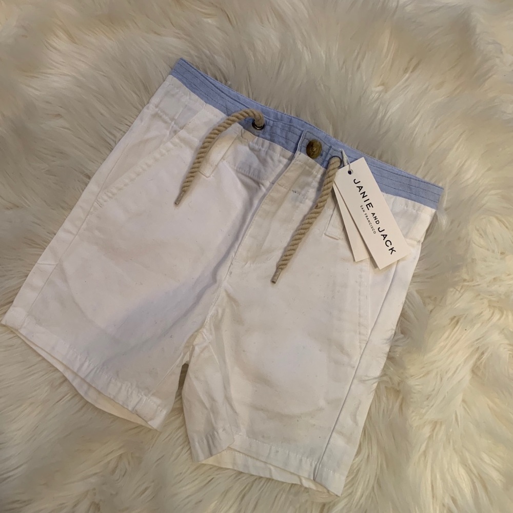 Janie & Jack White Shorts